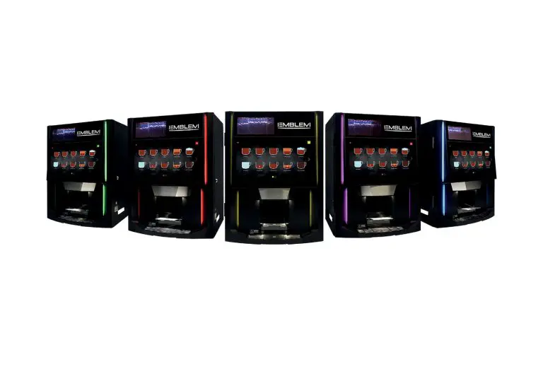 Image of several Cafection Emblem coffee machines