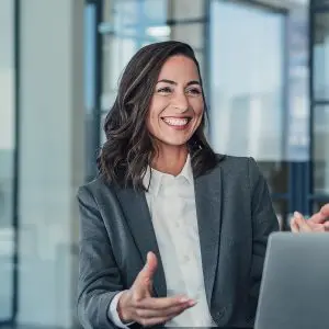 Image of an office worker