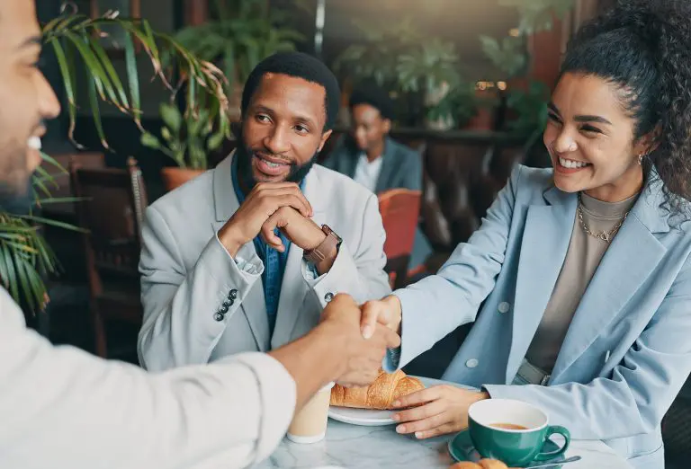 Image of a business meeting